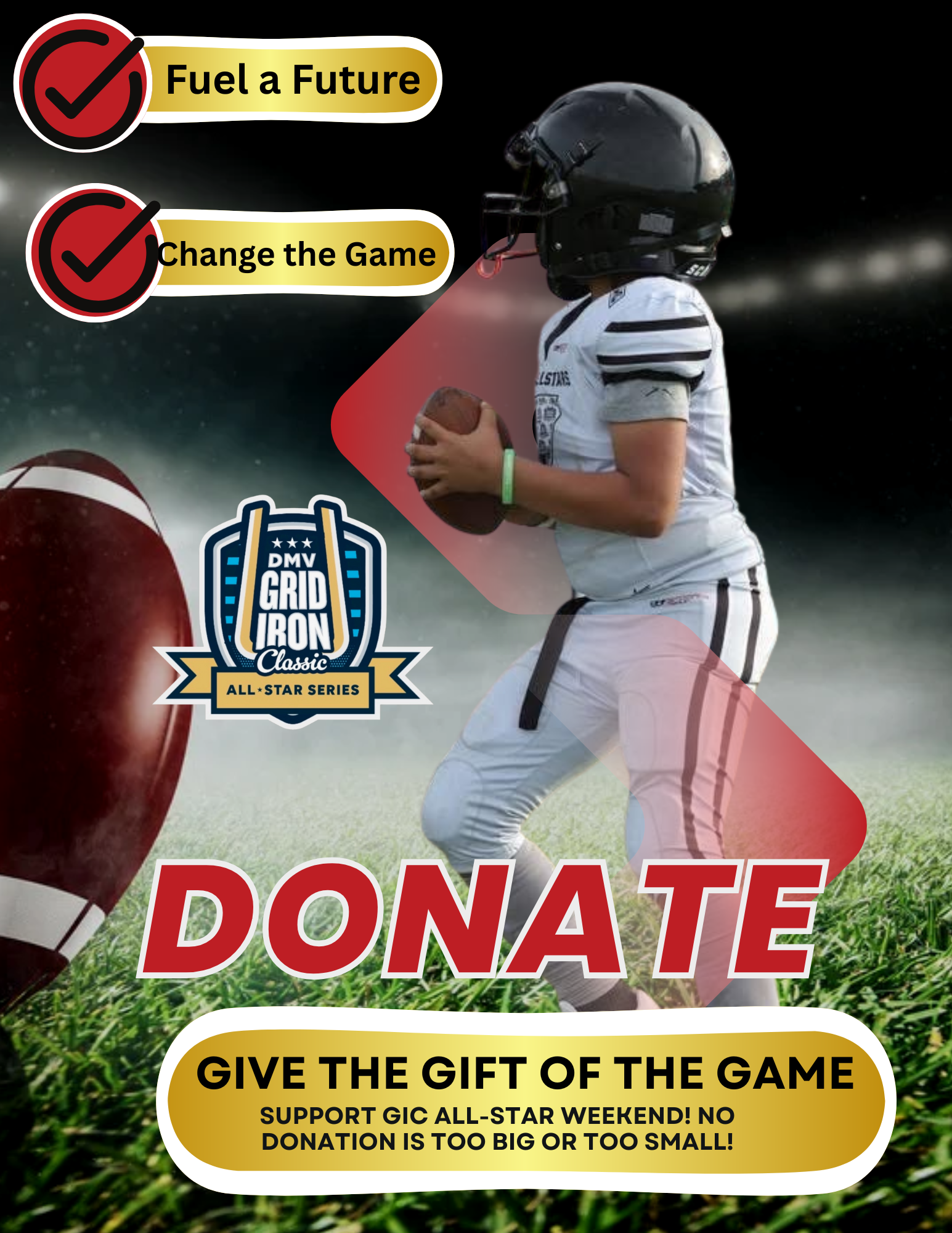 DONATE Support Tomorrow's All Stars - Main Image