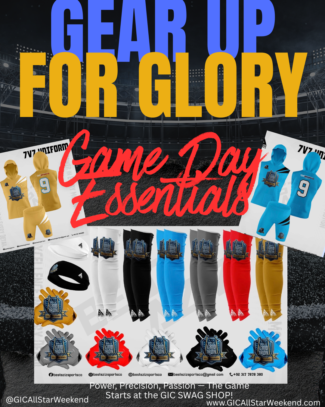 GIC Verified Camp and Game Day Essentials