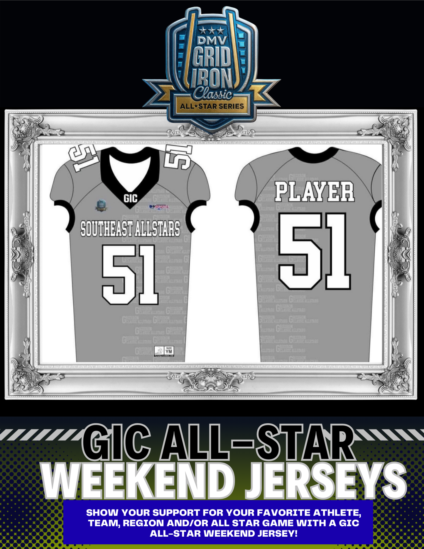 GIC All-Star Weekend CUSTOM Parent Jerseys