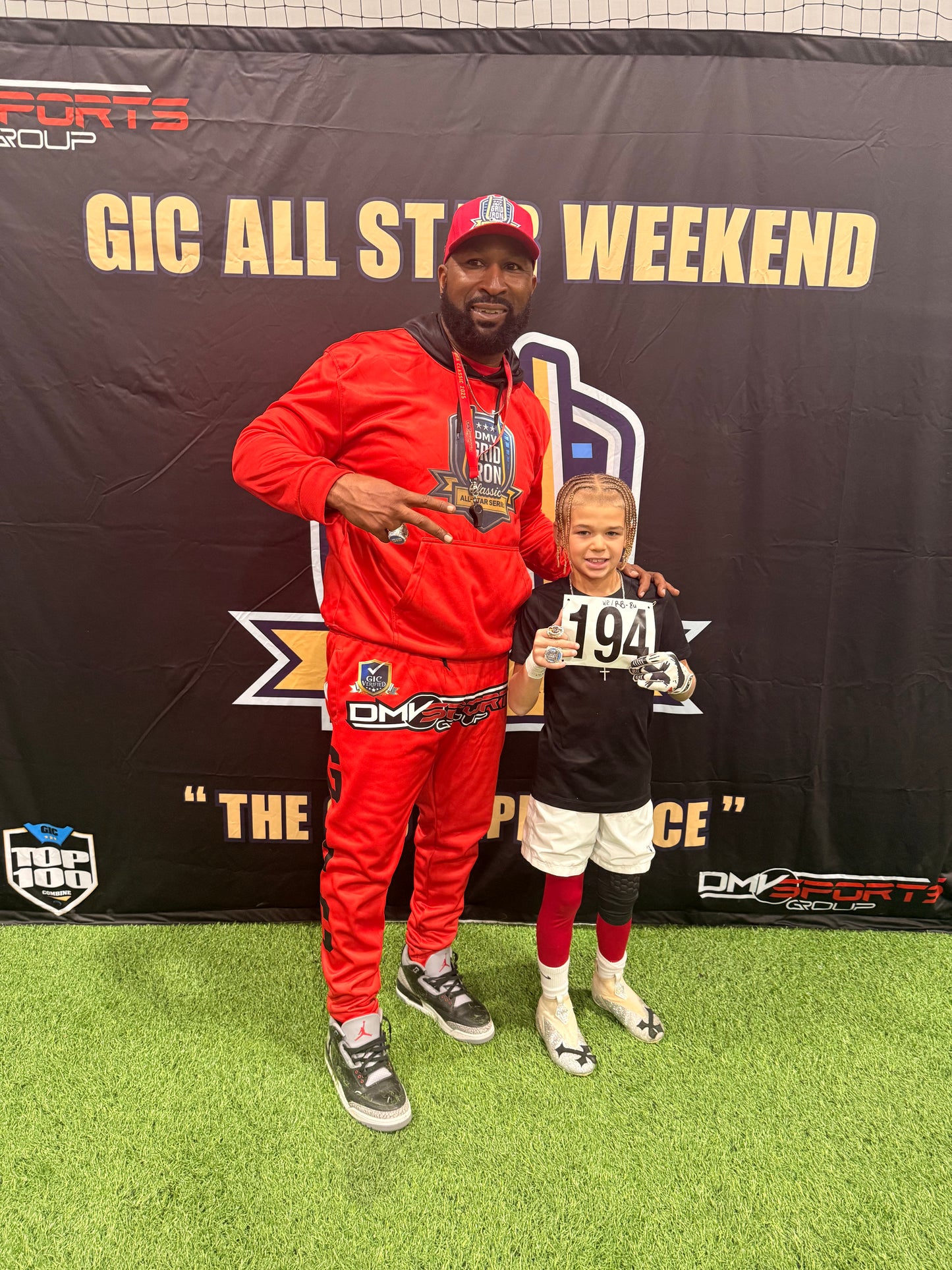 GIC Branded Sweatsuit  - RED (Adult Size)