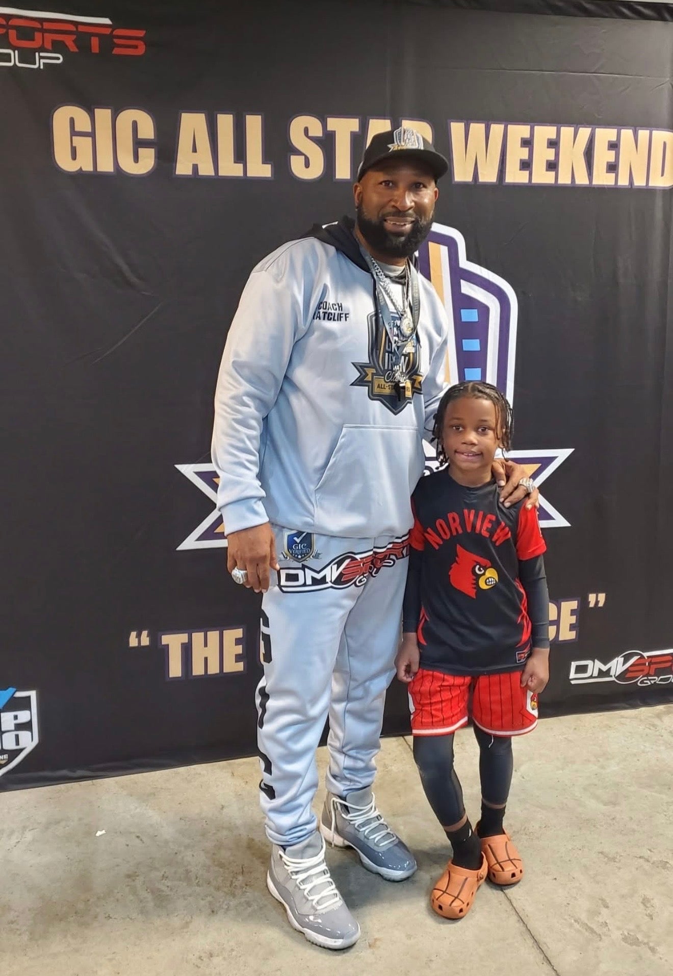 GIC Branded Sweatsuit  - RED (Adult Size)