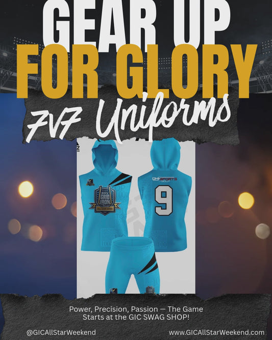 GIC Verified Camp/7v7 Uniform - Blue (Adult Size)