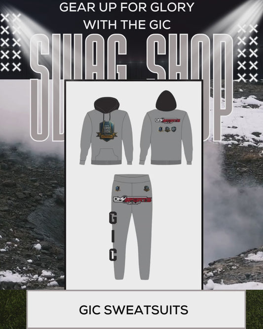 GIC Branded Sweatsuit  - GRAY (Adult Size)