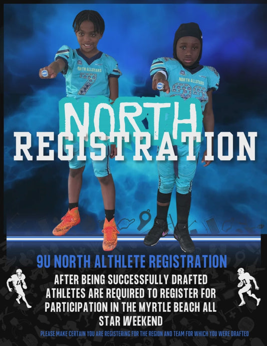 9u North All-Star Team Registration (Deposit and Payment Plan)