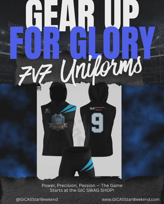 GIC Verified Camp/7v7 Uniform - Black (Adult Size)